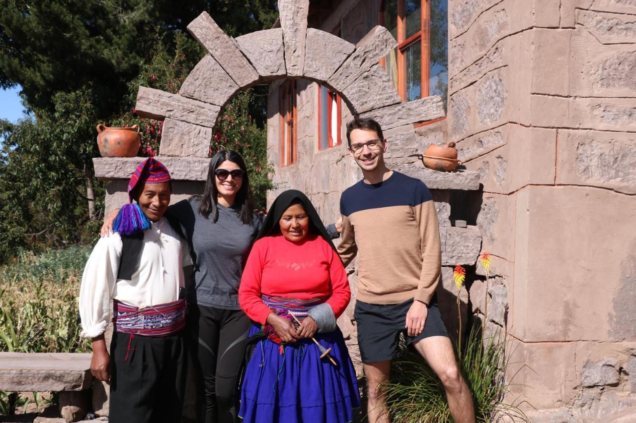 TAQUILE LODGE - Un lugar de ensueño - Familia Edwin Huatta Quispe Huillanopampa Exterior foto